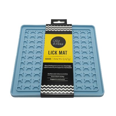 Lick Mat Square (Baby Blue)